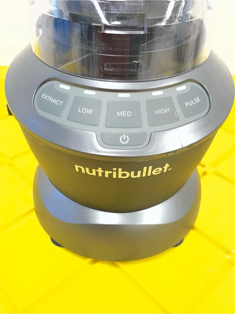 NutriBullet Full-Size Blender Combo 1200W - Dark Gray with Single Serve Cups